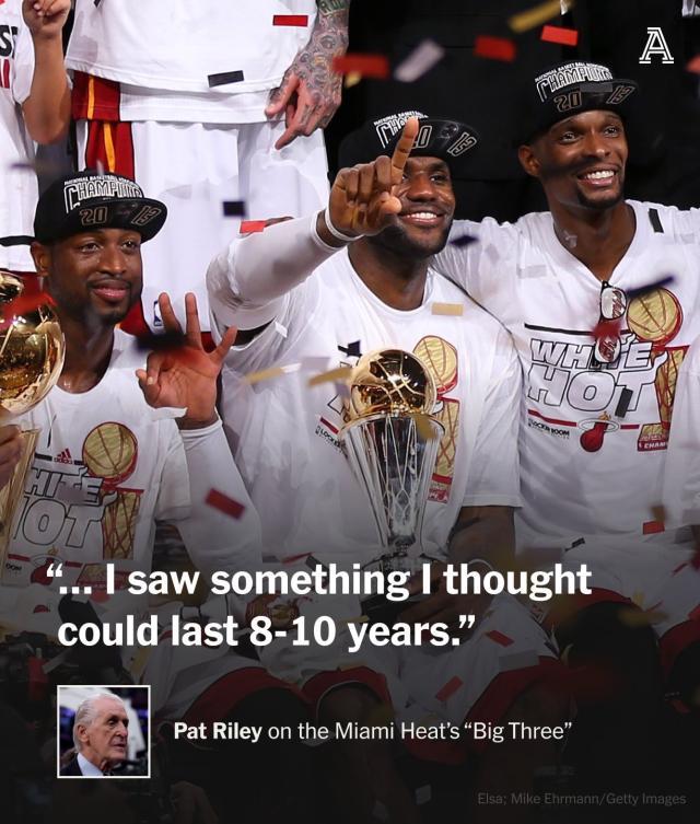 詹姆斯：去热火就是为冠军 骑士1.0时期无法夺冠